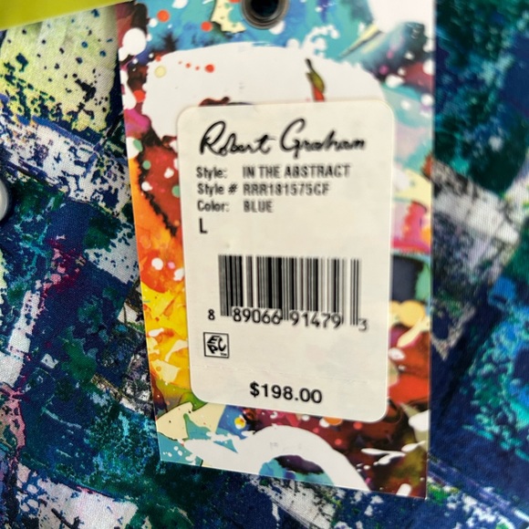 Brand NEW Robert Graham shirt. - Picture 2 of 4